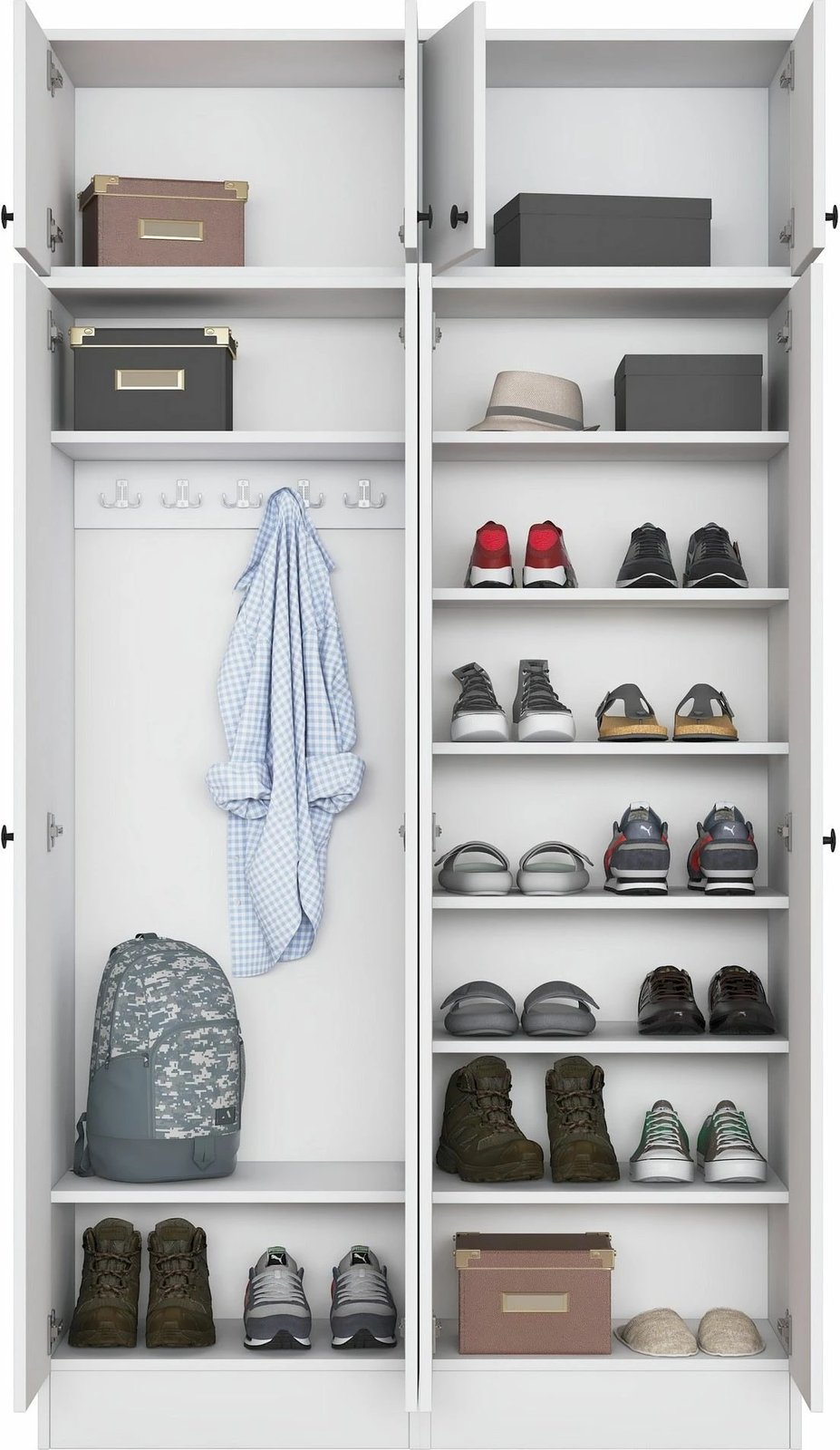 Stendë korridori Skye Decor, e bardhë, EA146 - 3882