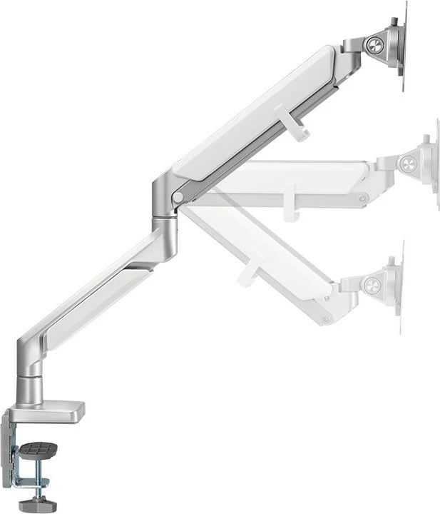 Mbajtëse monitori LogiLink BP0086, për tavolinë, 17-32 inç, 9 kg, argjendtë