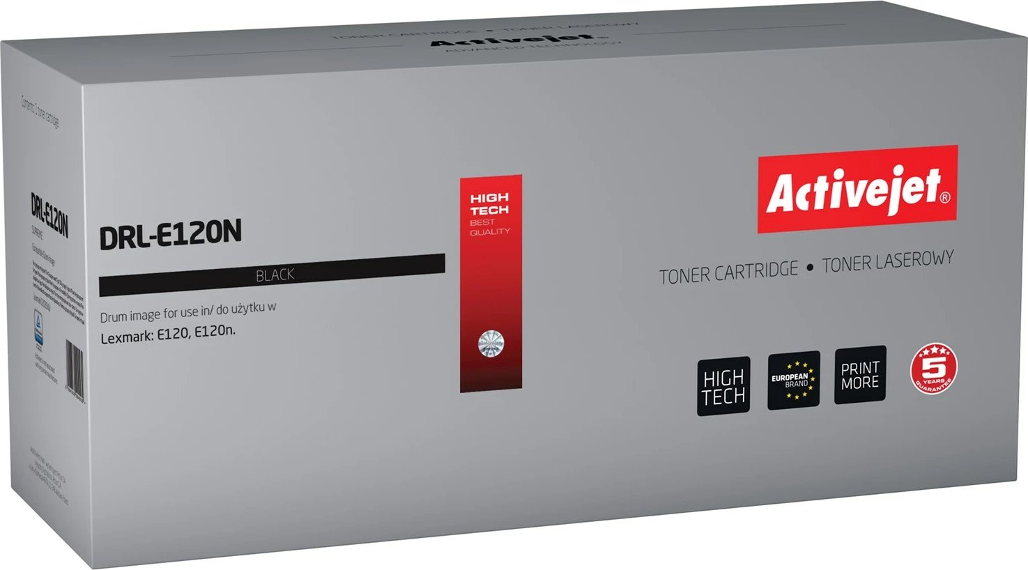 Drum zëvendësues Activejet DRL-E120N për Lexmark 12026XW