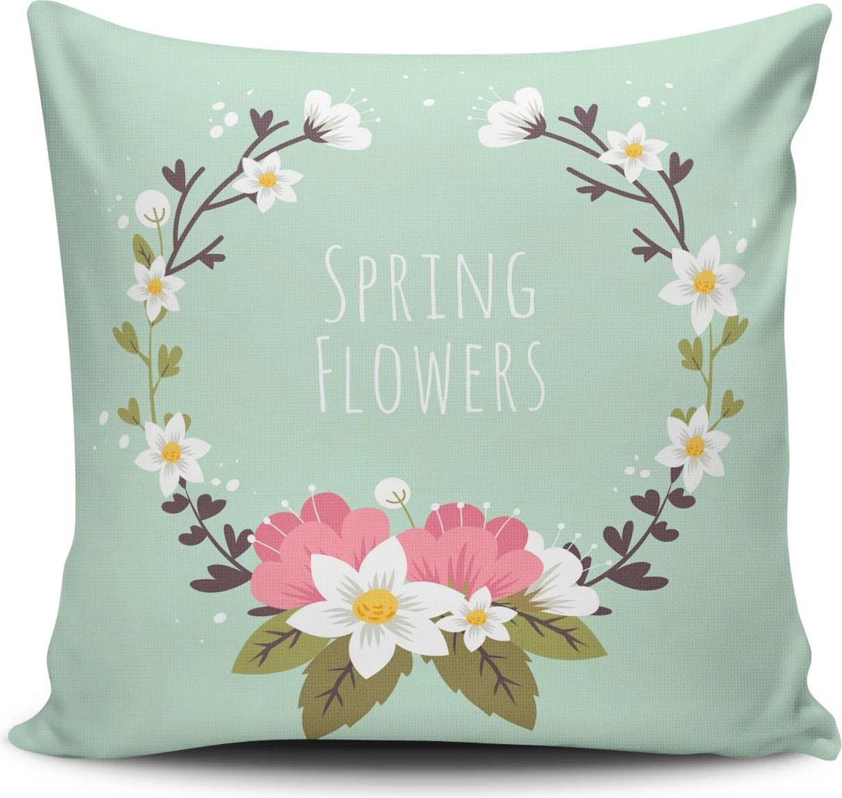 Jastëk dekorativ Aberto Design, NKRLNT-314, shumëngjyrësh, 43x43cm