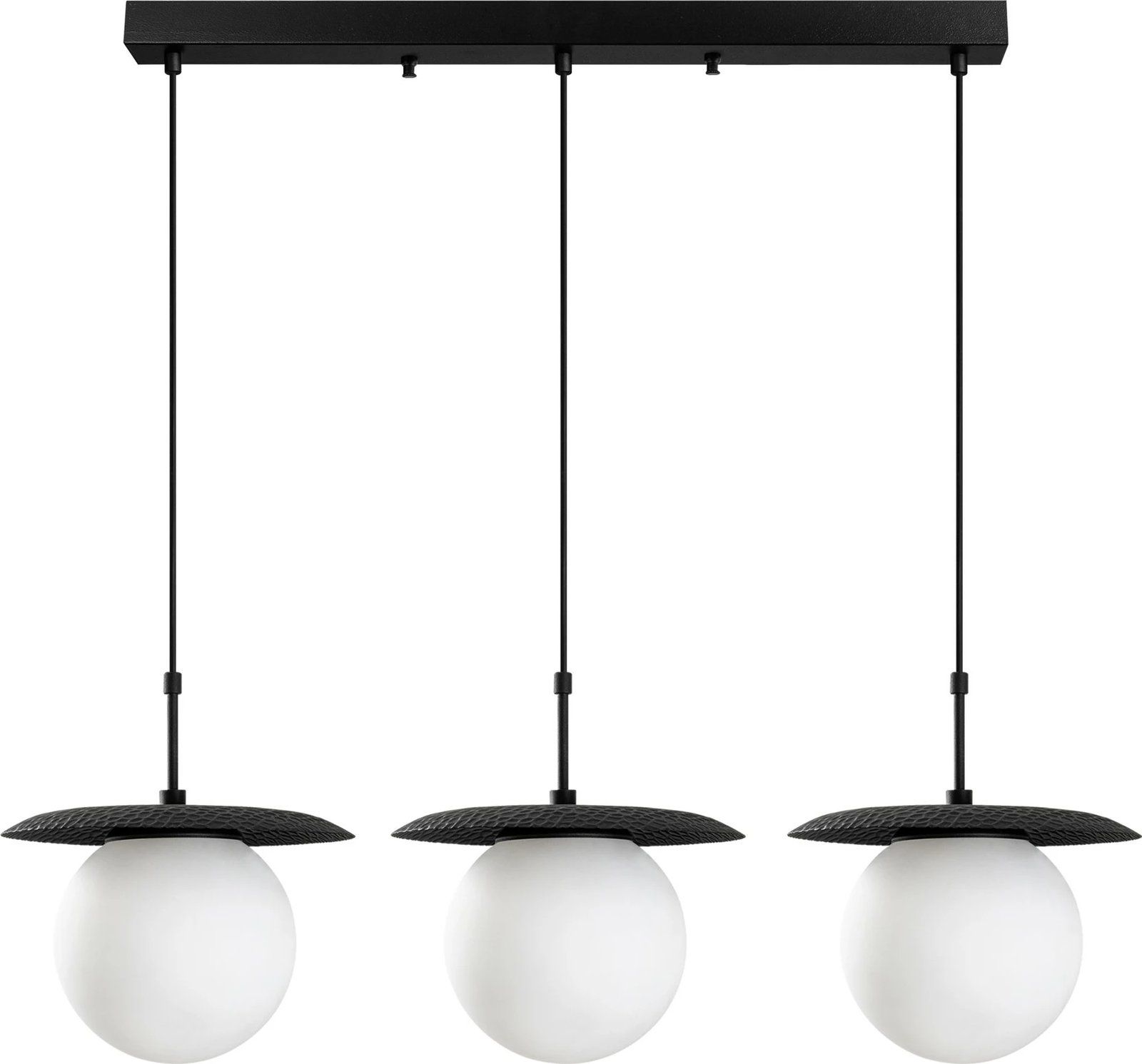 Llambë varëse Opviq, Anemon - 13835, trup metalik, e zezë