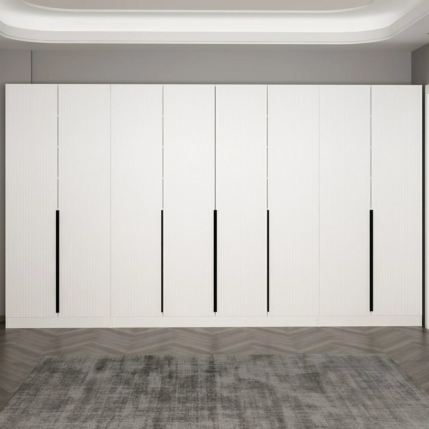 Stendë korridori Skye Decor, Noah - 8261, e bardhë, 360x210x35cm