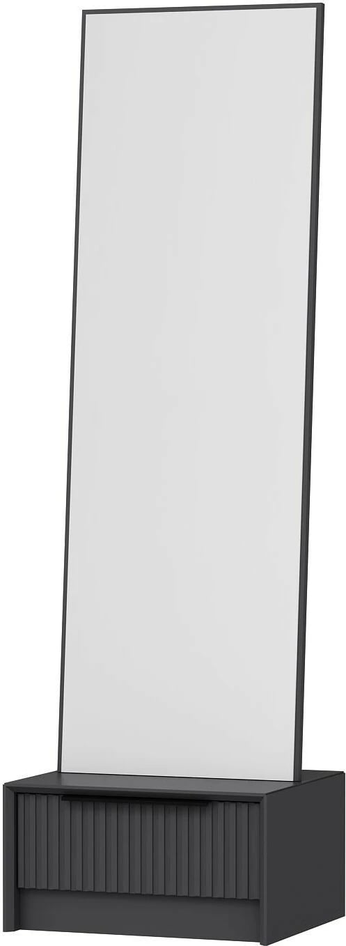 Tavolinë grimimi Skye Decor, Kale Luxe Soft, anthracite, 54x178x45cm