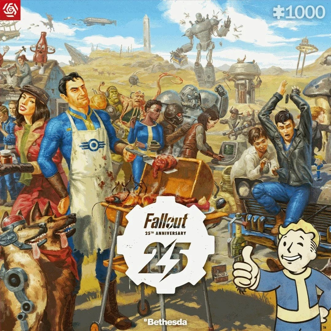 Puzzle Fallout 25 vjetori, Good Loot Gaming, 1000 pjesë