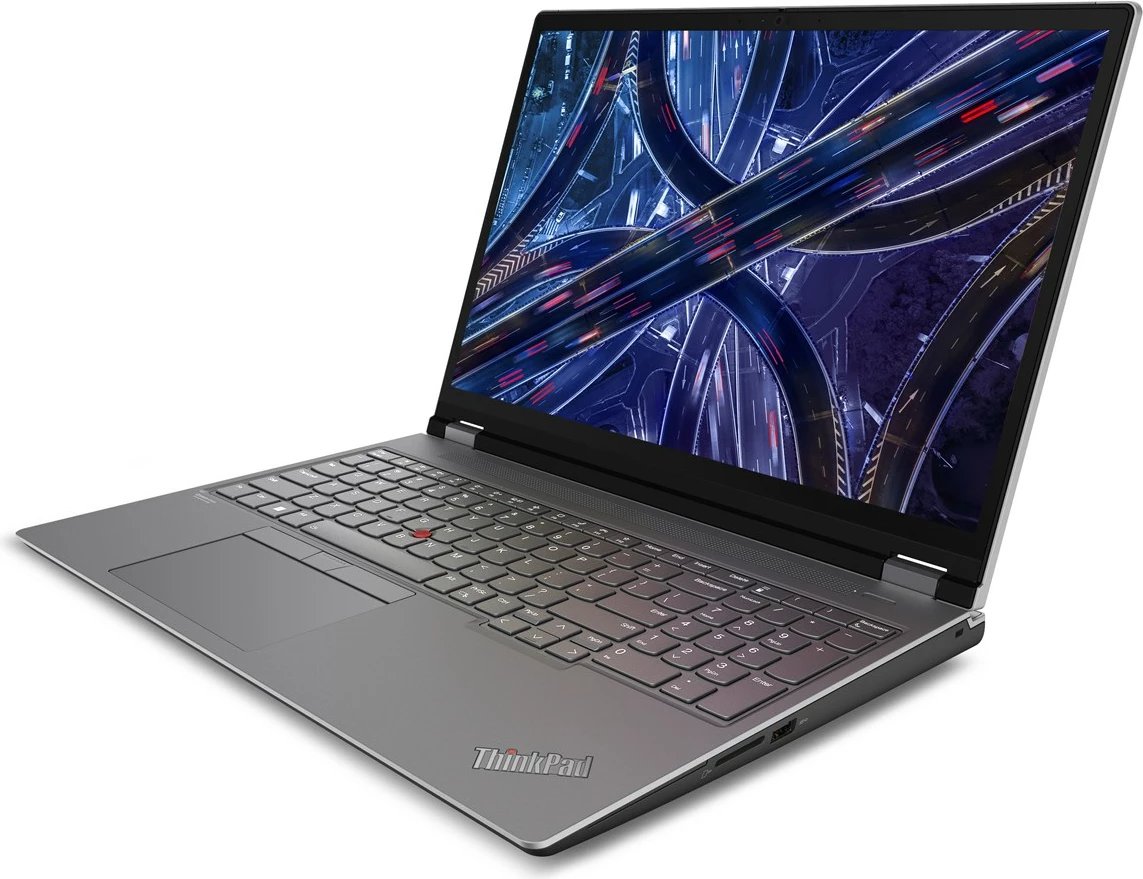Laptop Lenovo ThinkPad P16 Gen 2, 16", Intel Core i7-14700HX, 64 GB RAM, 1 TB SSD, NVIDIA RTX 2000 Ada, Gri e zi