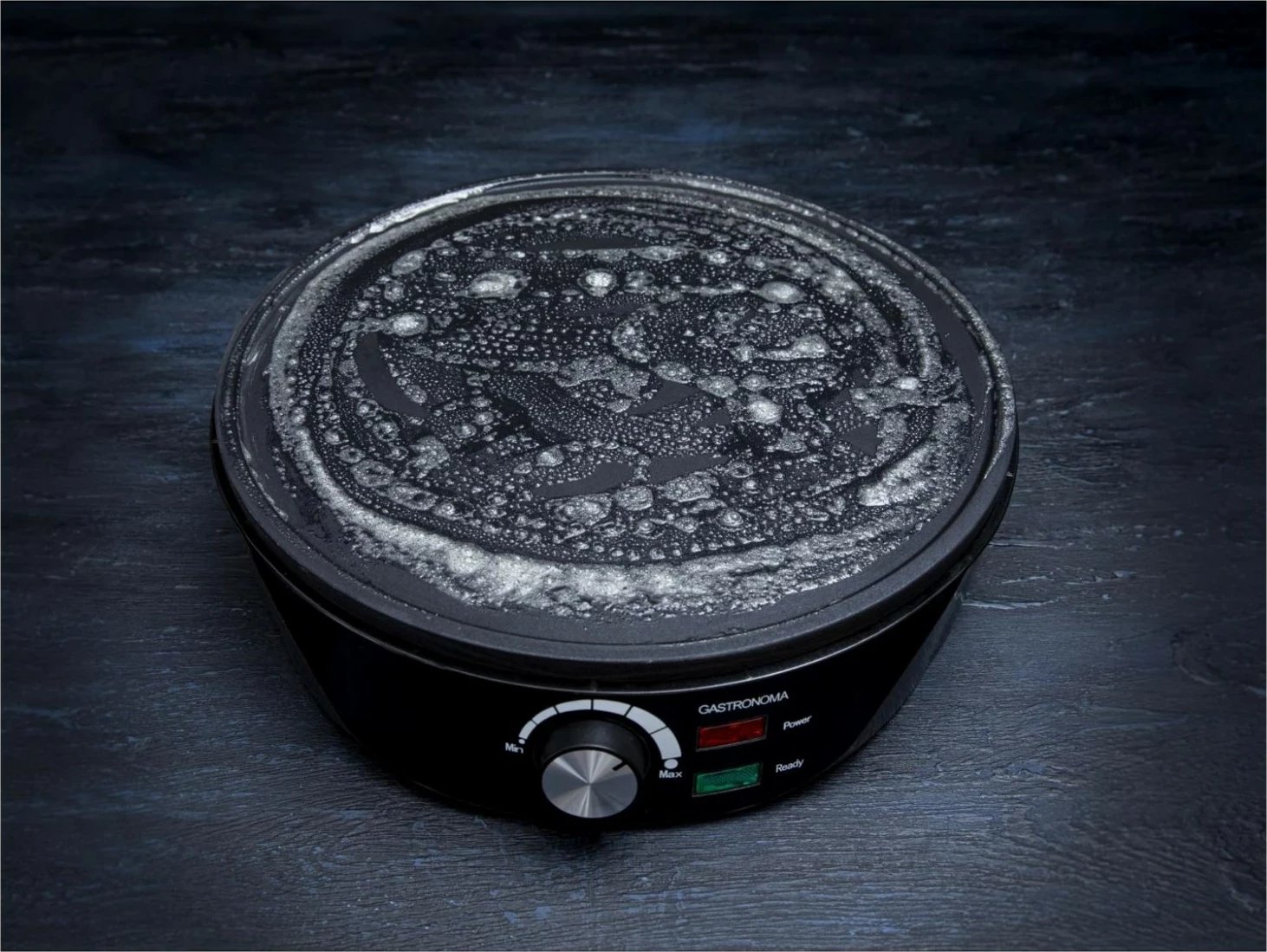 Pllakë elektrike Gastronoma 18310014, 1 fushë, 1000W, e zezë