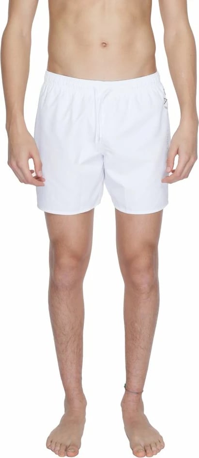 Maicë noti EA7 Emporio Armani për meshkuj, e bardhë