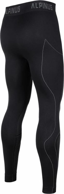 Pantallona termoaktive për meshkuj Alpinus Active Base Layer GT43194, të zeza me të argjendta