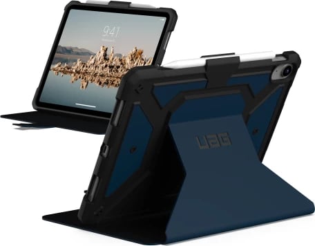 Mbështjellës UAG Metropolis SE për iPad 10.9" (10th Gen), me mbajtës për Apple Pencil, Kaltër