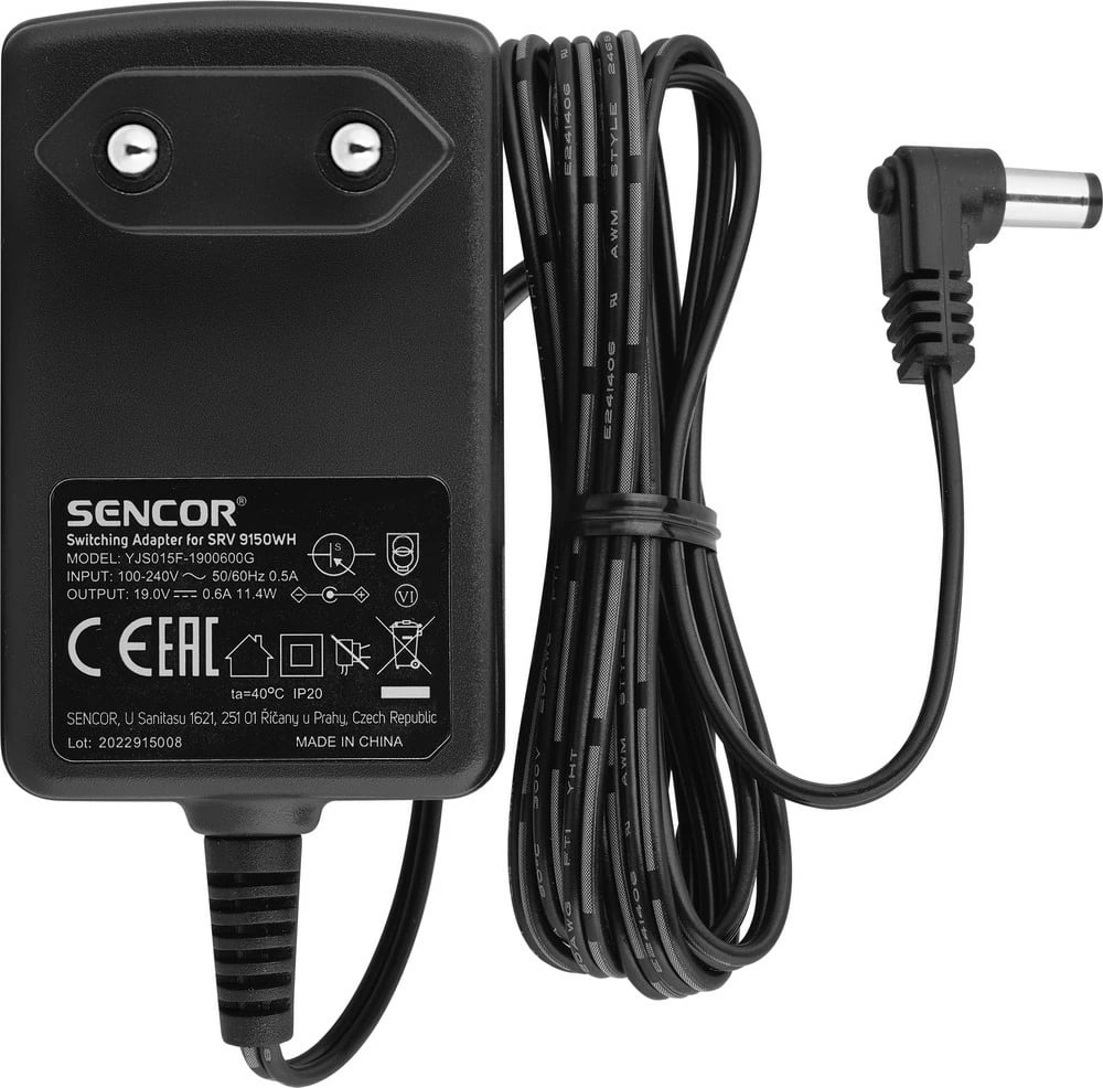 Fshesë robotike Sencor SRV 9150WH, e bardhë