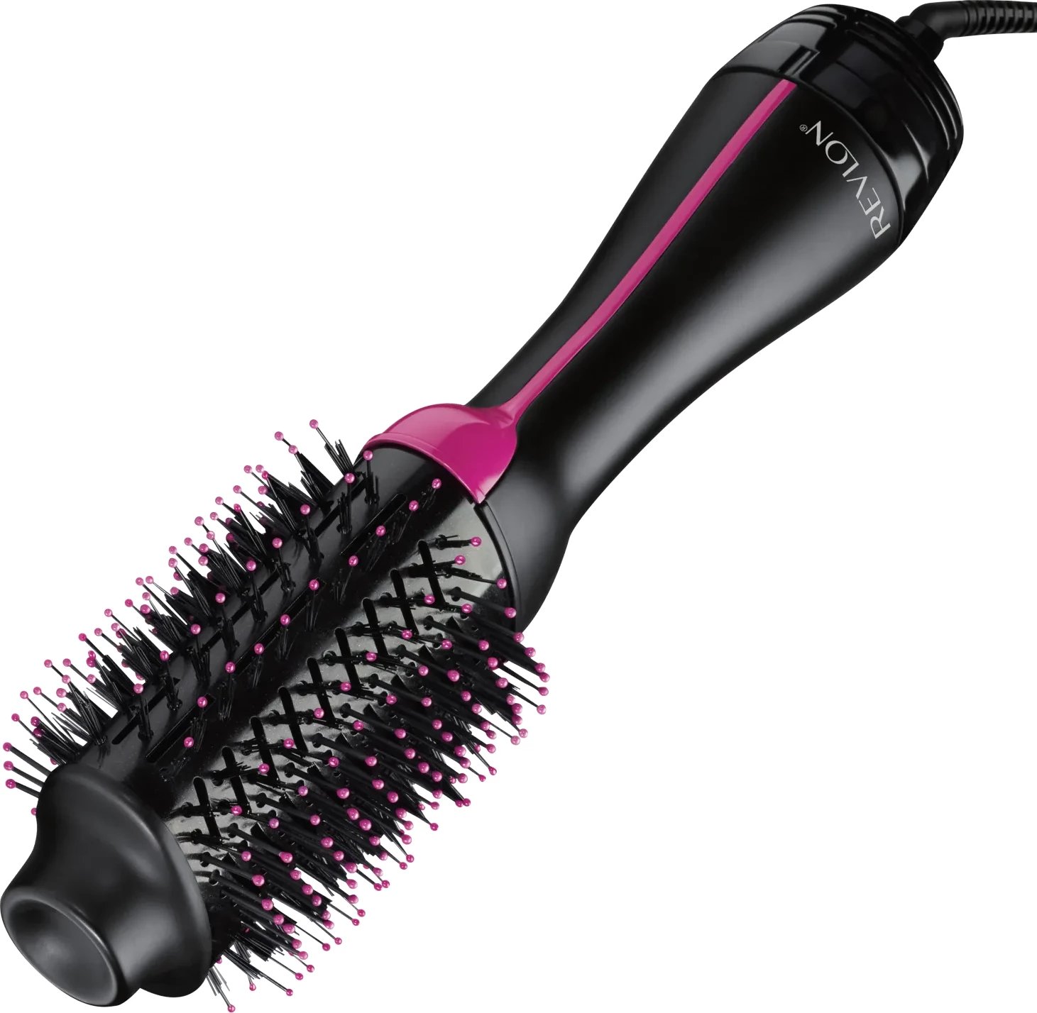 Furçë stilimi dhe tharëse flokësh Revlon One-Step Volumiser RVDR5222E unisex, e zezë/rozë, 1 copë