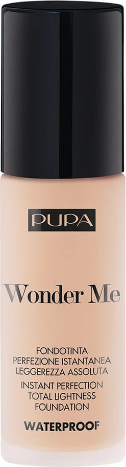 Fondatinë fluide & primer fytyre Pupa Milano Wonder Me 010 Porcelain 30ml