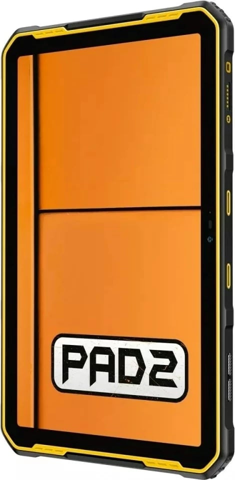 Tablet Ulefone Armor Pad 2, 8/256GB, LTE, Android, zi dhe verdhë