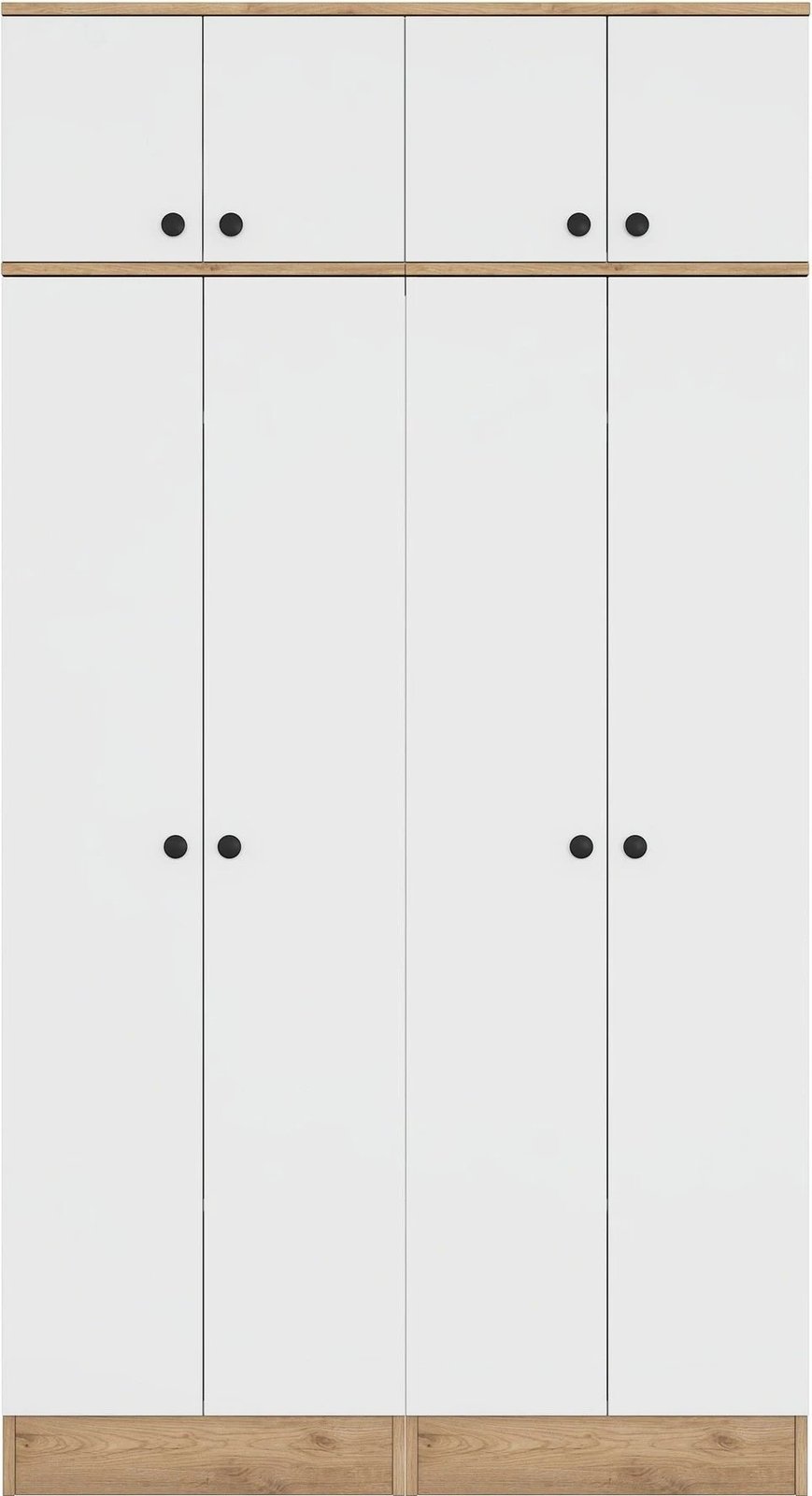 Stendë korridori Skye Decor, ngjyrë arre dhe e bardhë, EA146 - 3883