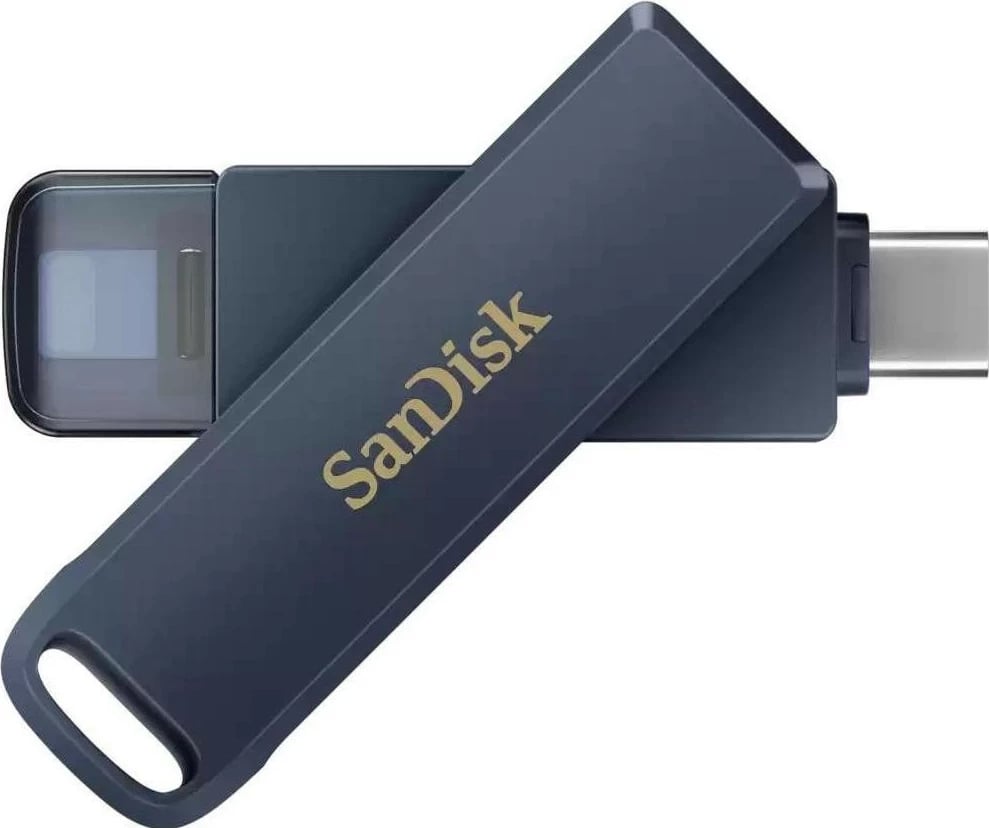 USB SanDisk Phone Drive iPhone 256 GB, navy blue