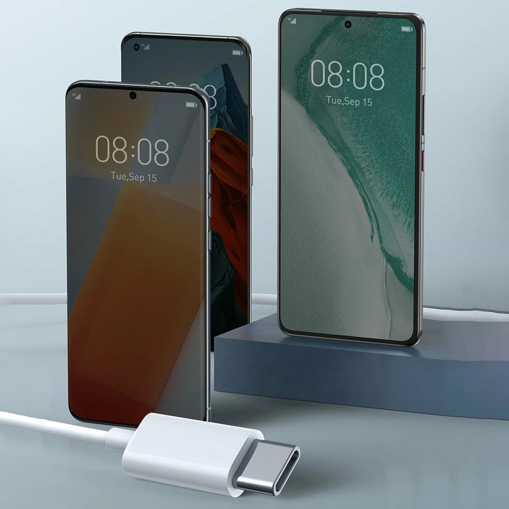 Kufje Baseus Encok C17 me mikrofon, USB-C, të bardha