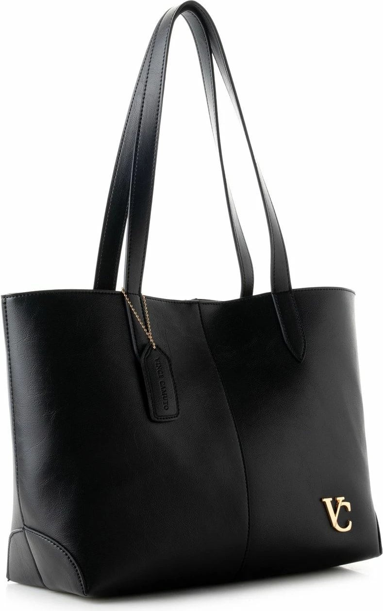 Çantë tote Savona, e zezë, Vince Camuto