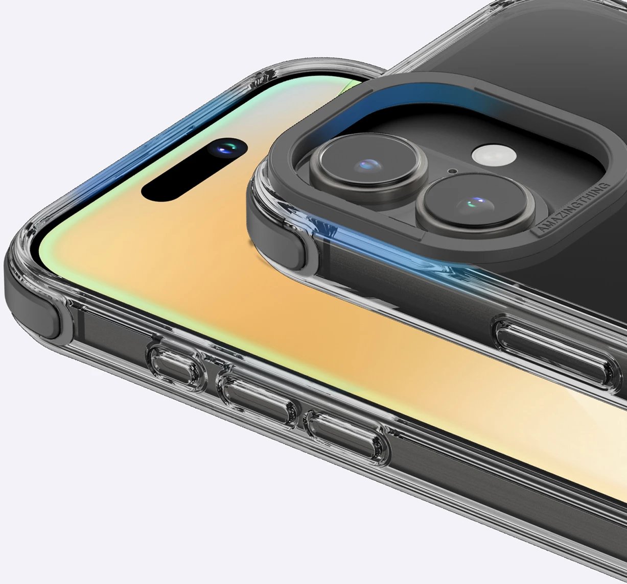 Mbështjellës AmazingThing Omni Mag Case për iPhone 16, i zi