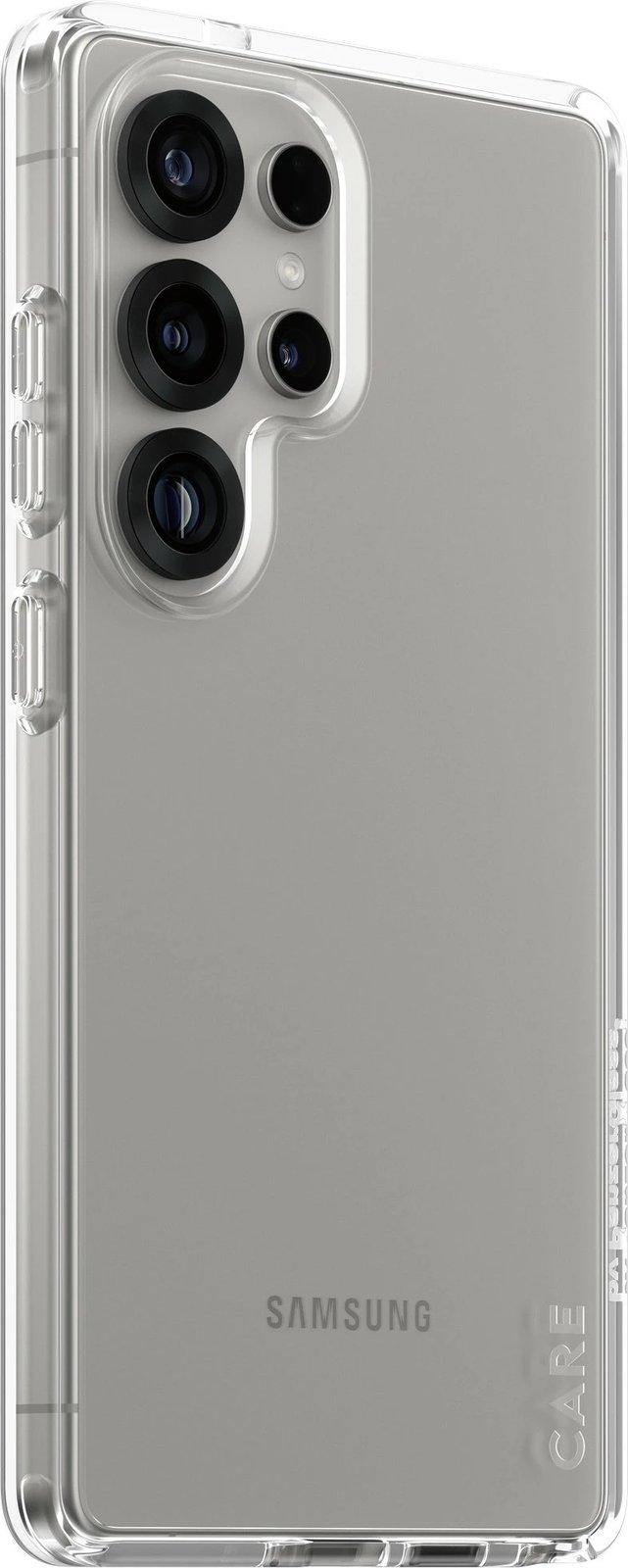 Mbështjellës PanzerGlass CARE Flagship Case Clear për Samsung Galaxy S25 Ultra, transparent