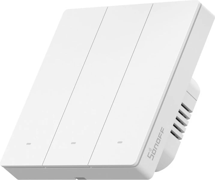 Switch i mençur Sonoff M5-3C-86W, 3 kanale, i bardhë