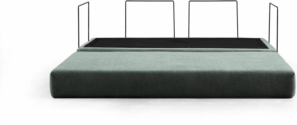 Divan-krevat dy ulëshe, ngjyrë e gjelbër, Atelier del Sofa, Via Con