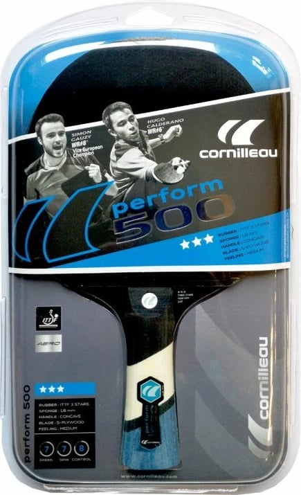 Reket pingpongu Cornilleau për femra dhe meshkuj, i brendshëm Reket pingpongu Cornilleau për femra dhe meshkuj, i brendshëm