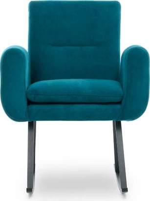 Karrige lëkundëse Atelier del Sofa, Kono, ngjyrë jeshile petrol