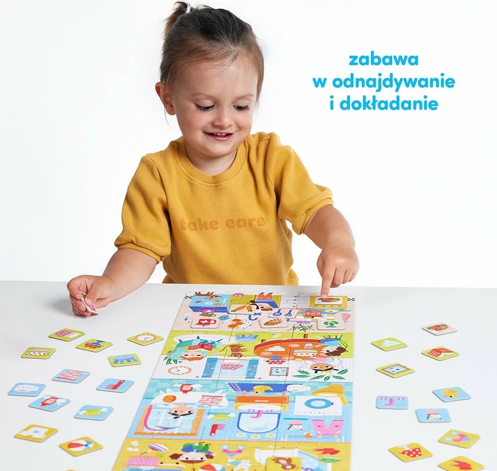 Puzzle edukativ CzuCzu 2481, 24 pjesë, për fëmijë, shumëngjyrësh