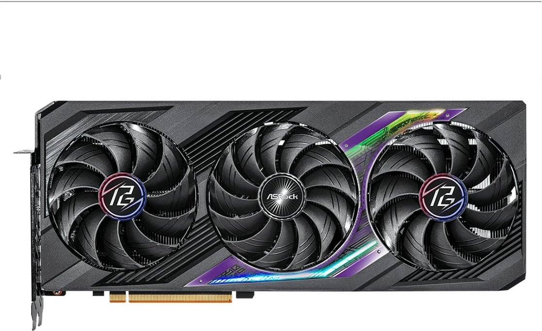 Kartelë grafike ASRock Phantom Gaming Radeon RX 7800 XT OC, 16 GB, GDDR6, PCI Express x16 4.0, e zezë