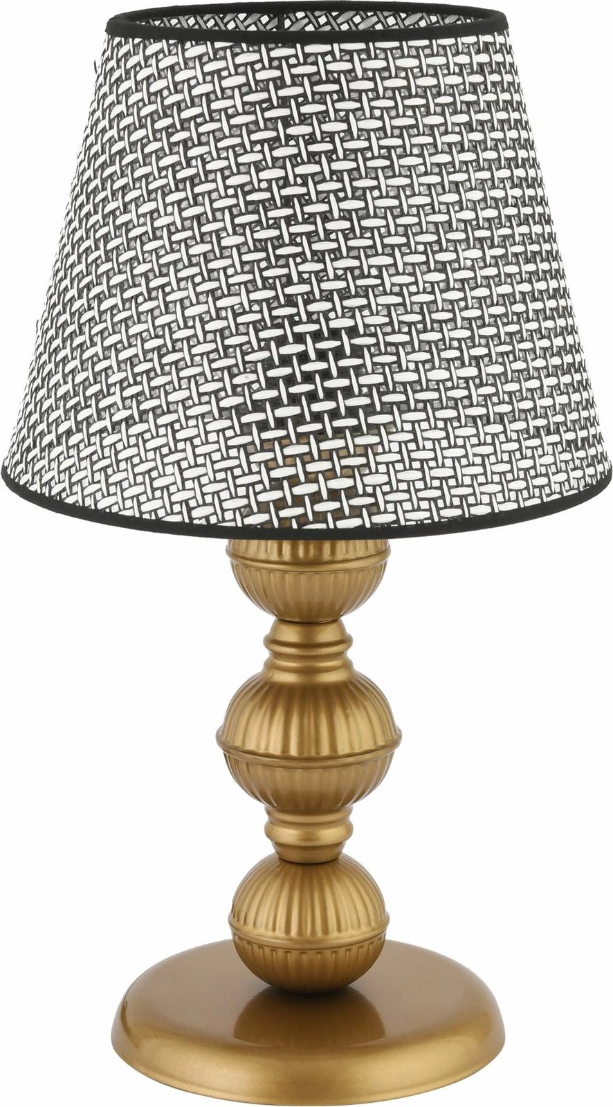 Llambë tavoline Opviq, 301 Hazeran, gri dhe ari