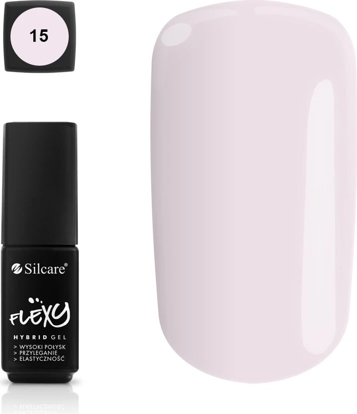 Llak për thonj Silcare Flexy Hybrid Gel 15, 4.5g