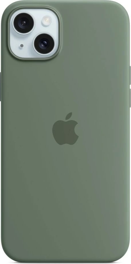 Mbështjellës Apple iPhone 15 Plus Silicone Case me MagSafe, 6.7", i gjelbër