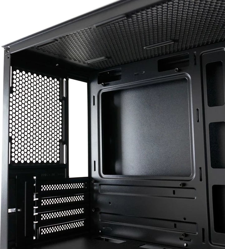 Kasë LC-Power 2016MB, Micro Tower, micro ATX/Mini-ITX, e zezë