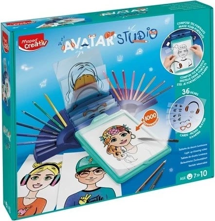 Set kreativ MAPED Avatar studio 907064, për fëmijë