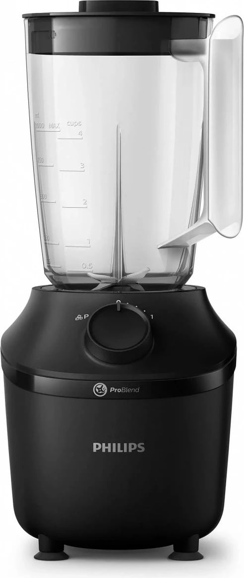 Blender Philips HR2191/01 me gotë, 2L, i zi