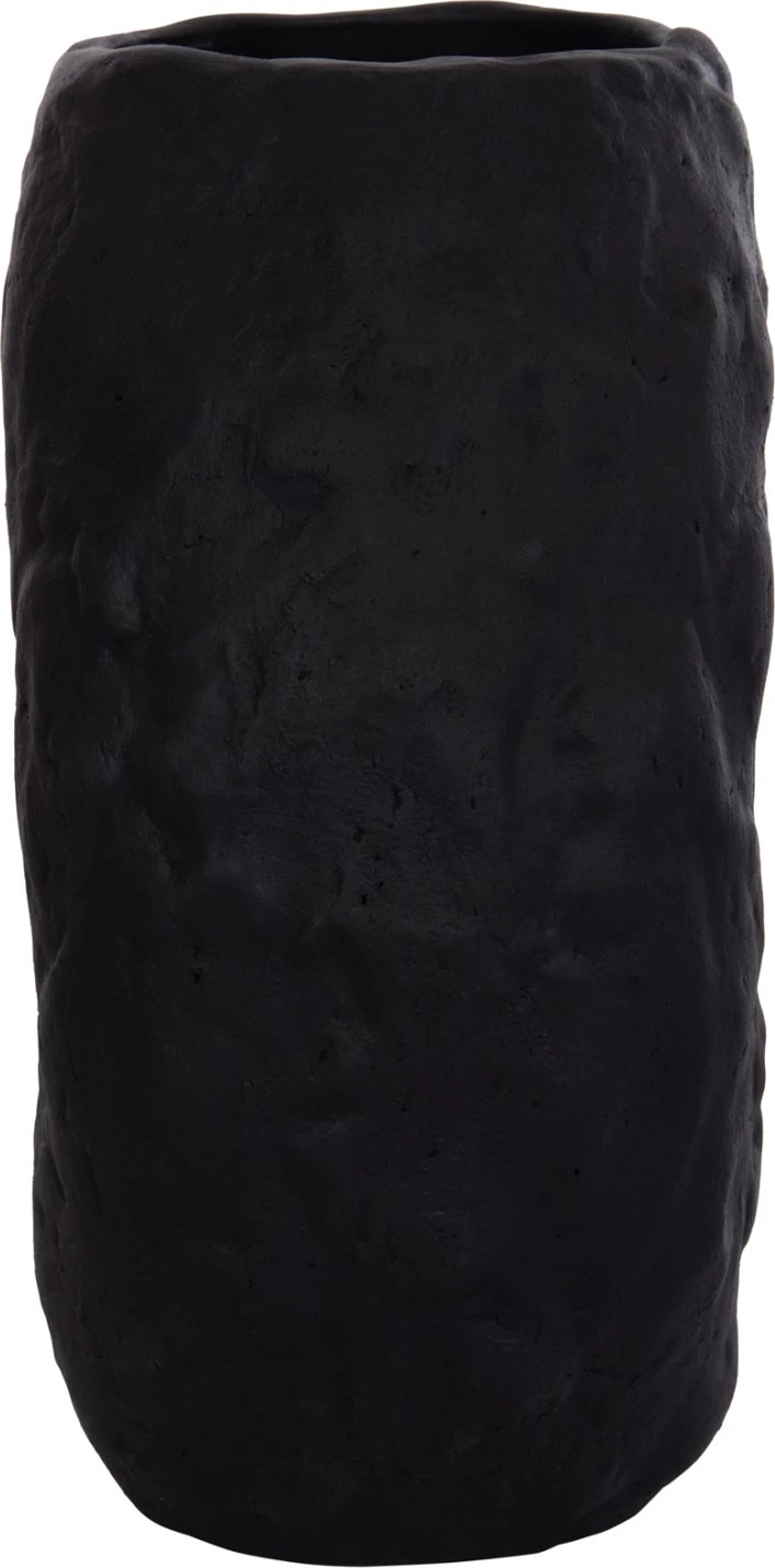 Vazo dekorative tavoline NAMENTIS, terrakotë, ngjyrë e zezë, FH4673.01S, 22x13x28cm