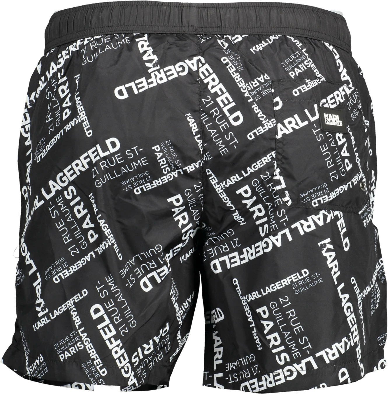 Të poshtme noti për meshkuj KARL LAGERFELD BEACHWEAR medium sea boxer, të zeza