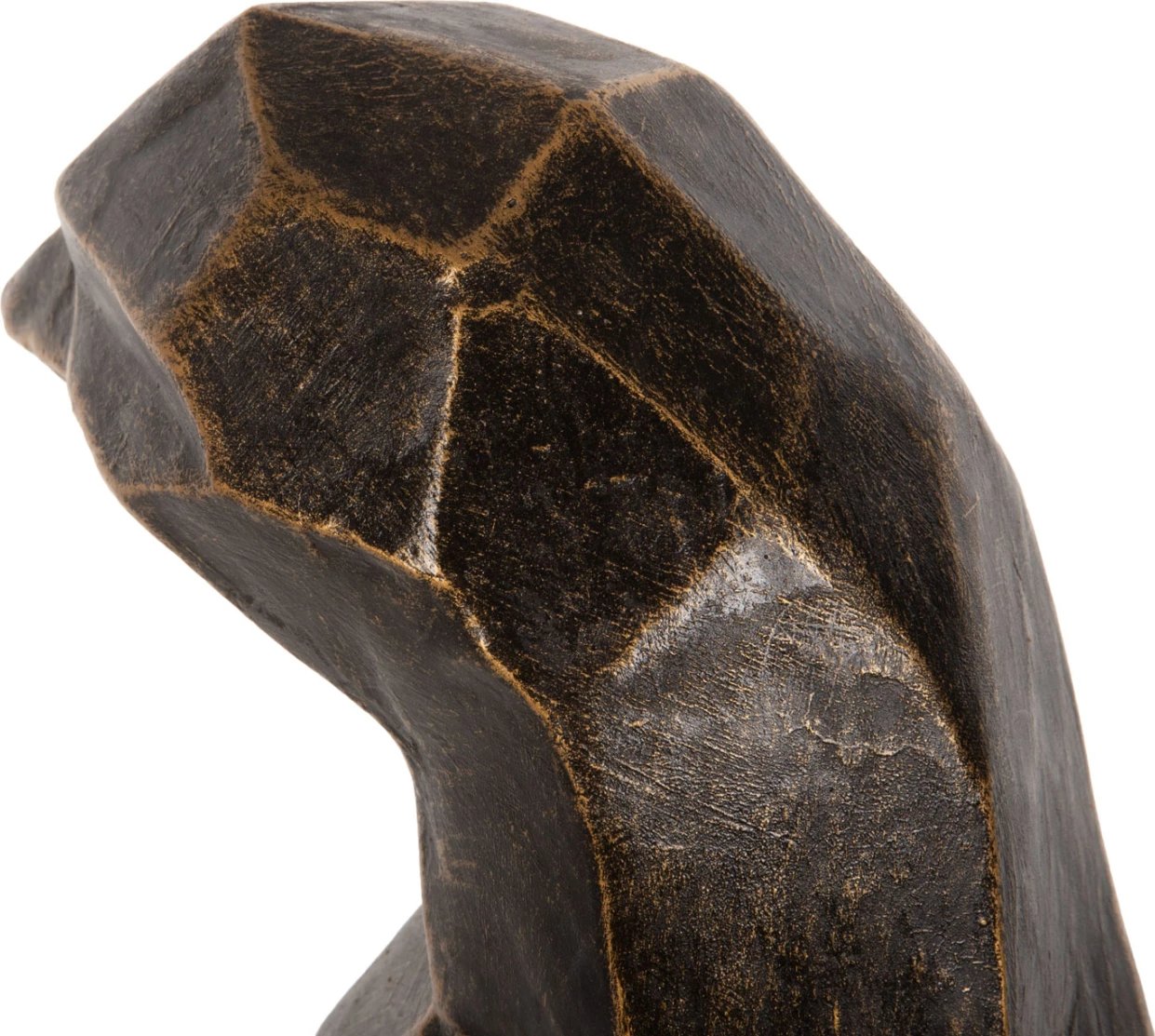 Dekor për dysheme PINGUIN FH7913 GRC ngjyrë patina e zezë me detaje të arta 30x20x60H cm