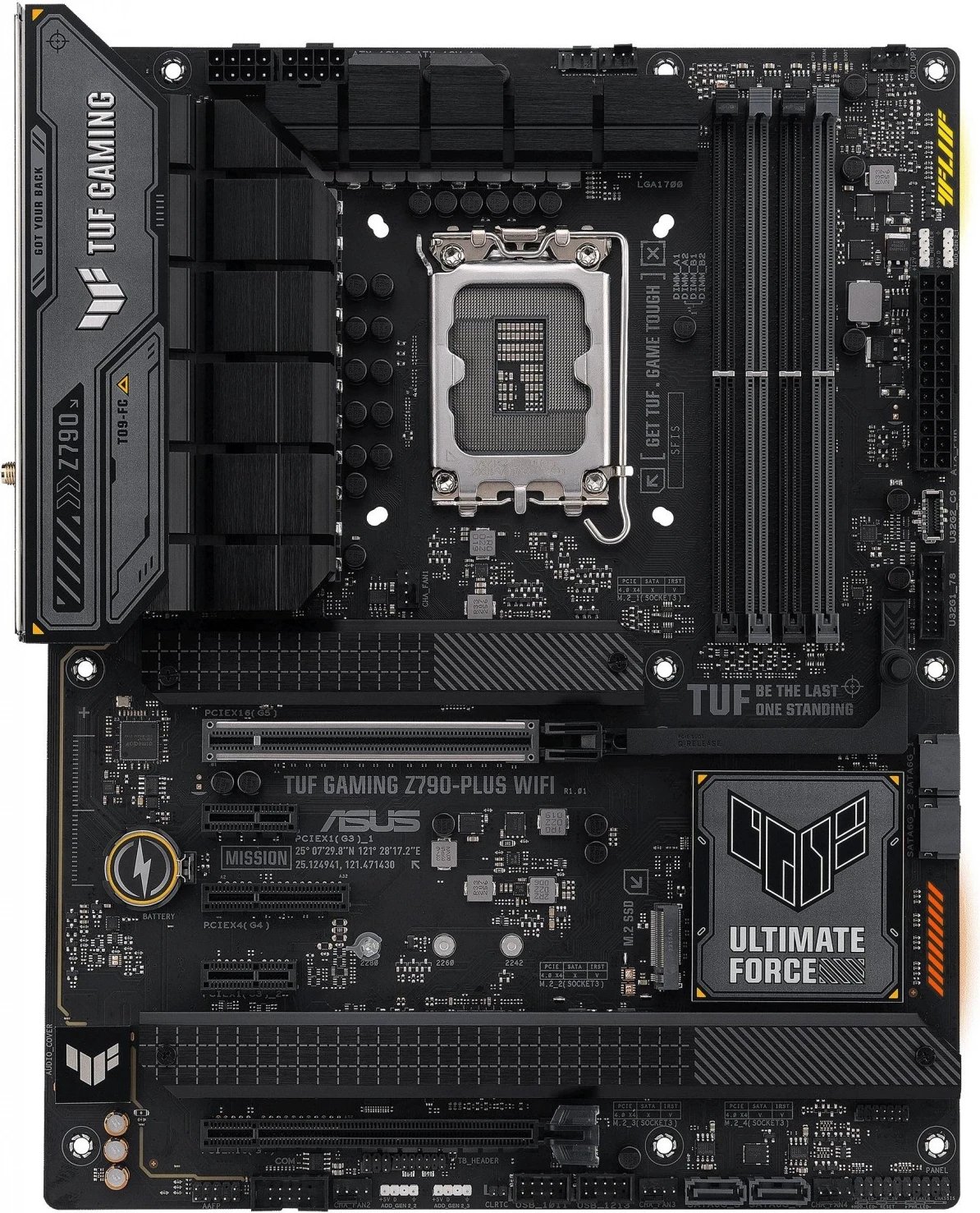 Pllakë amë Asus TUF Gaming Z790-PLUS, WiFi, Intel Z790