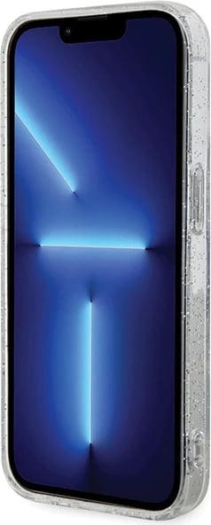 Mbështjellës Karl Lagerfeld Karl&Choupette Glitter MagSafe për iPhone 15 Pro, Transparent