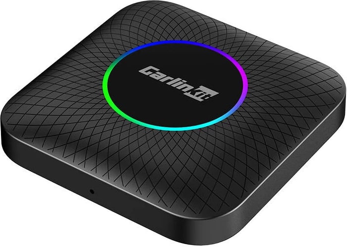Adapter wireless Carlinkit TBOX-Plus, 8+128GB, për Apple CarPlay/Android Auto, i zi