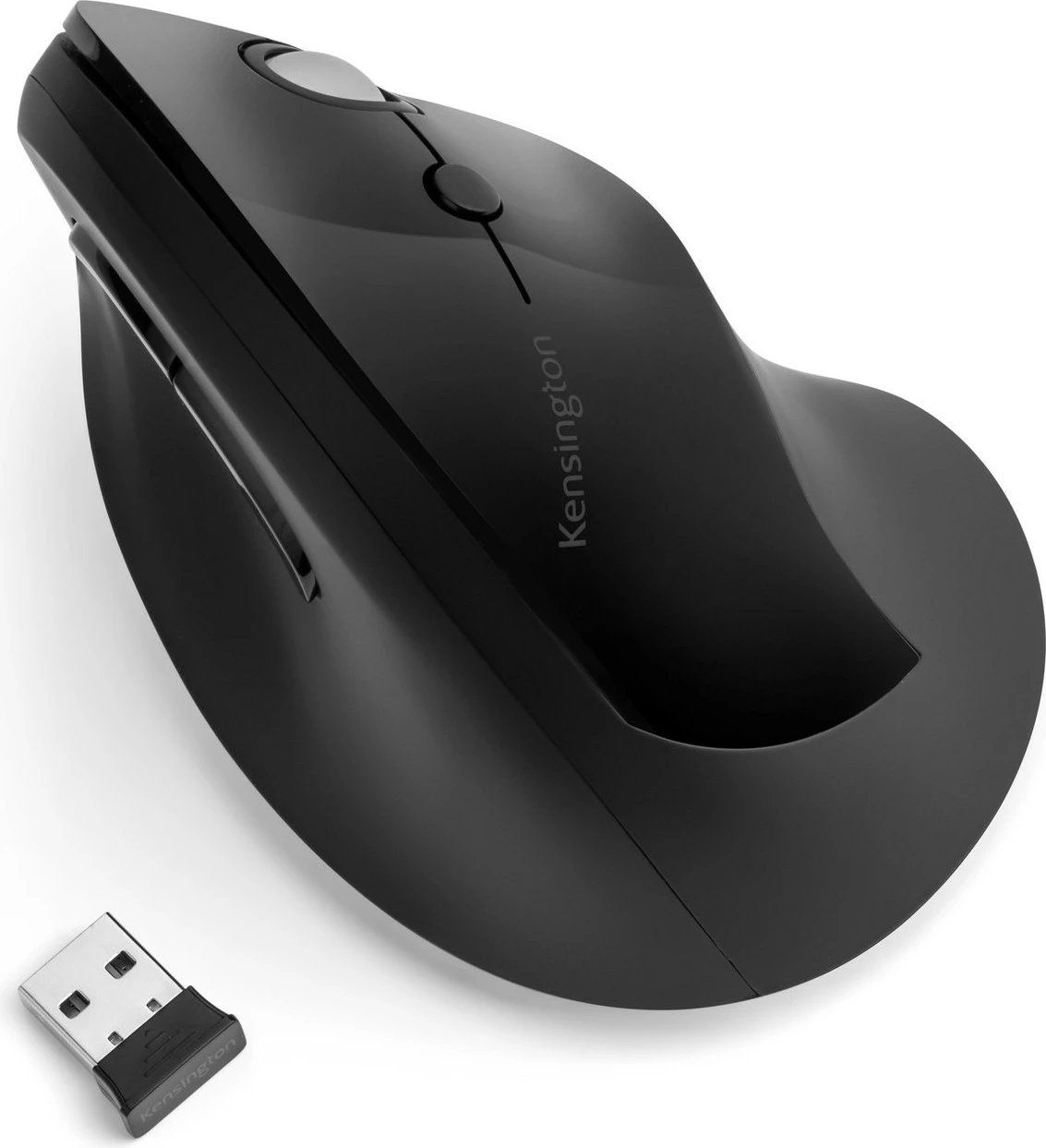 Maus Kensington Pro Fit Ergo Vertical Wireless, 1600 DPI, i zi
