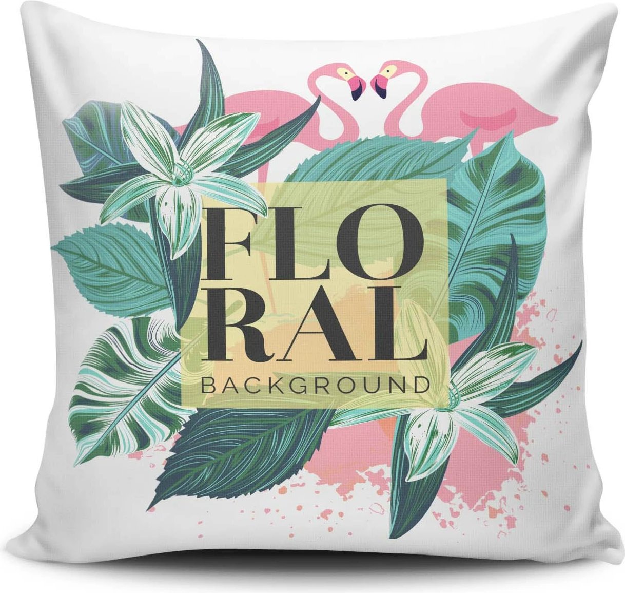 Jastëk dekorativ Aberto Design, NKRLNT-361, shumëngjyrësh, 43x43cm