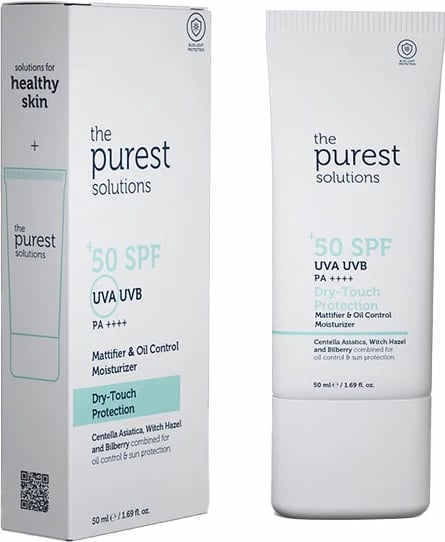 Krem për fytyrë The Purest Solutions SPF 50 Dry Touch Protection, 50 ml