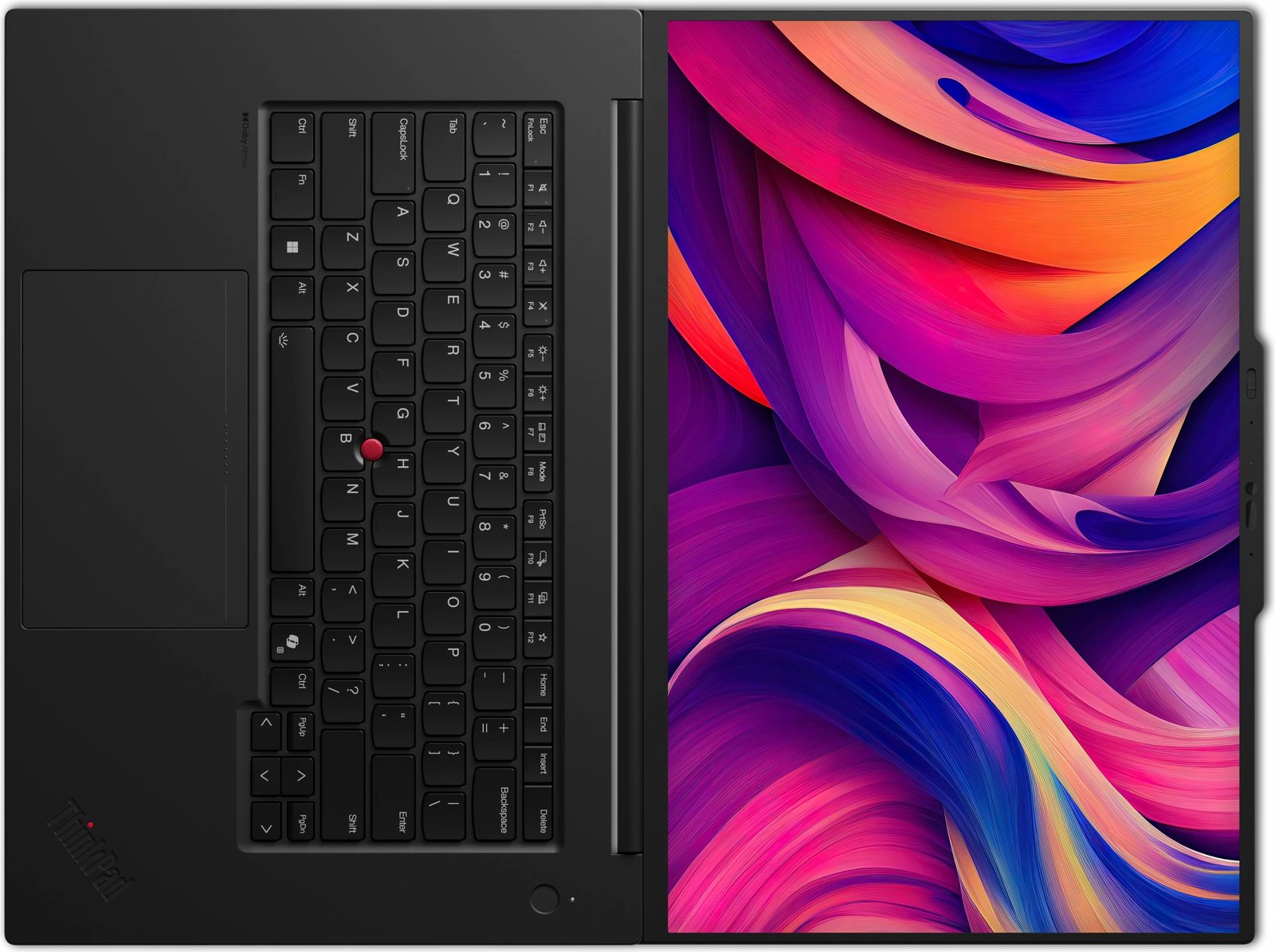 Laptop Lenovo ThinkPad P1 Gen 7, Intel Core Ultra 9, 64 GB RAM, 2 TB, 16" Ekran, Ngjyrë e zezë