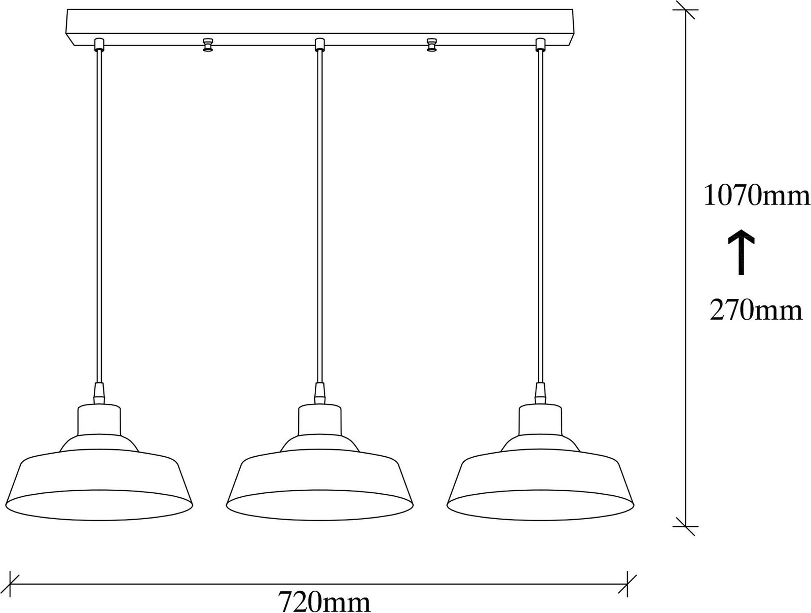 Llambë tavani Opviq Berceste, vintage, 189VINTAGE-S1