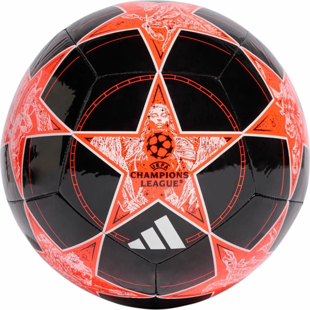 Top futbolli adidas për meshkuj, zi-portokalli
