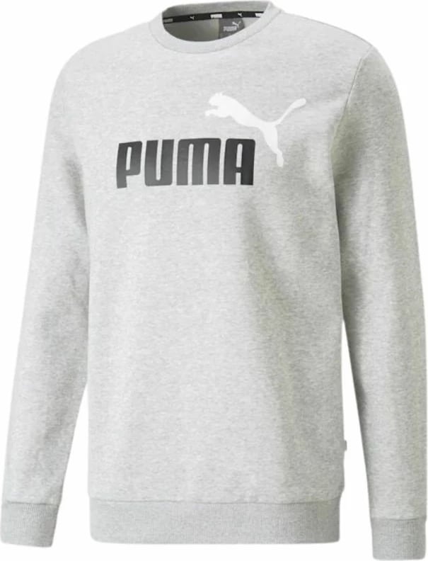 Duks Puma ESS+ 2 Col Big Logo Crew FL M për Meshkuj, Gri