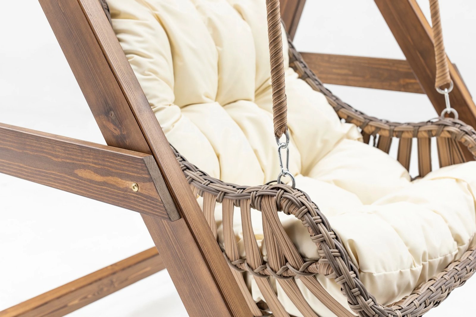 Karrige lëkundëse për kopsht, Skye Decor, Goreme, krem