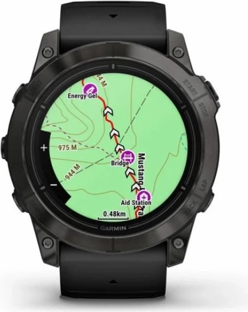 Orë sportive Garmin unisex, e zezë
